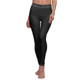 Snake Sun Black Leggings